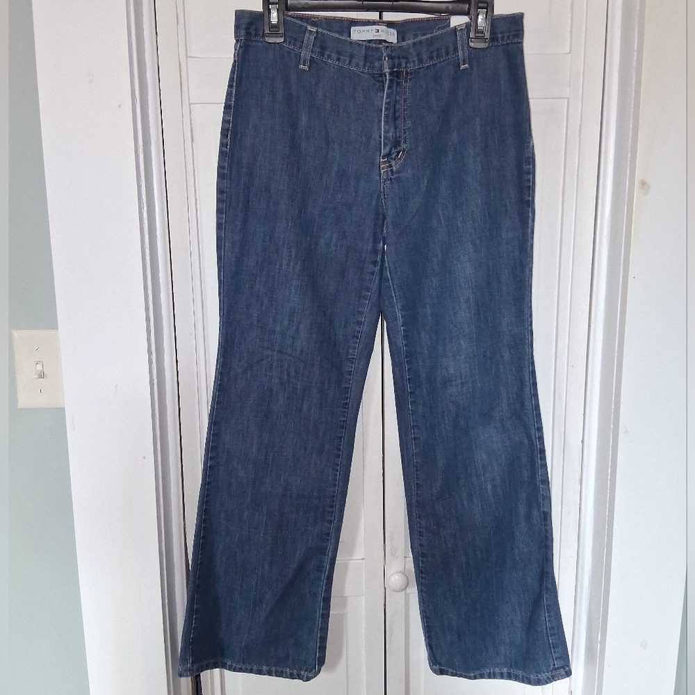 Tommy Hilfiger Classic Blue Wide Leg Jeans